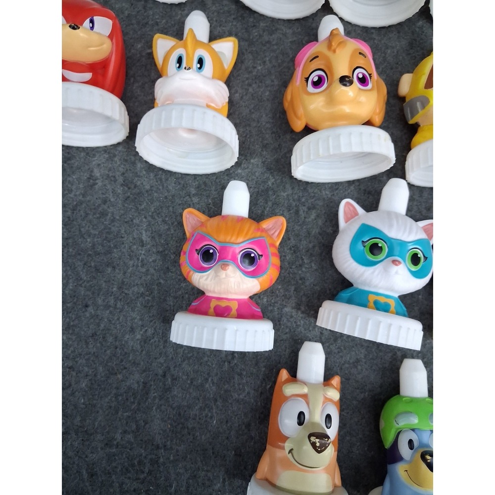 Good2Grow Lot Character Bottle Spout Topper Paw Patrol Disney Bluey Sponge 35 - Picture 8 of 16
